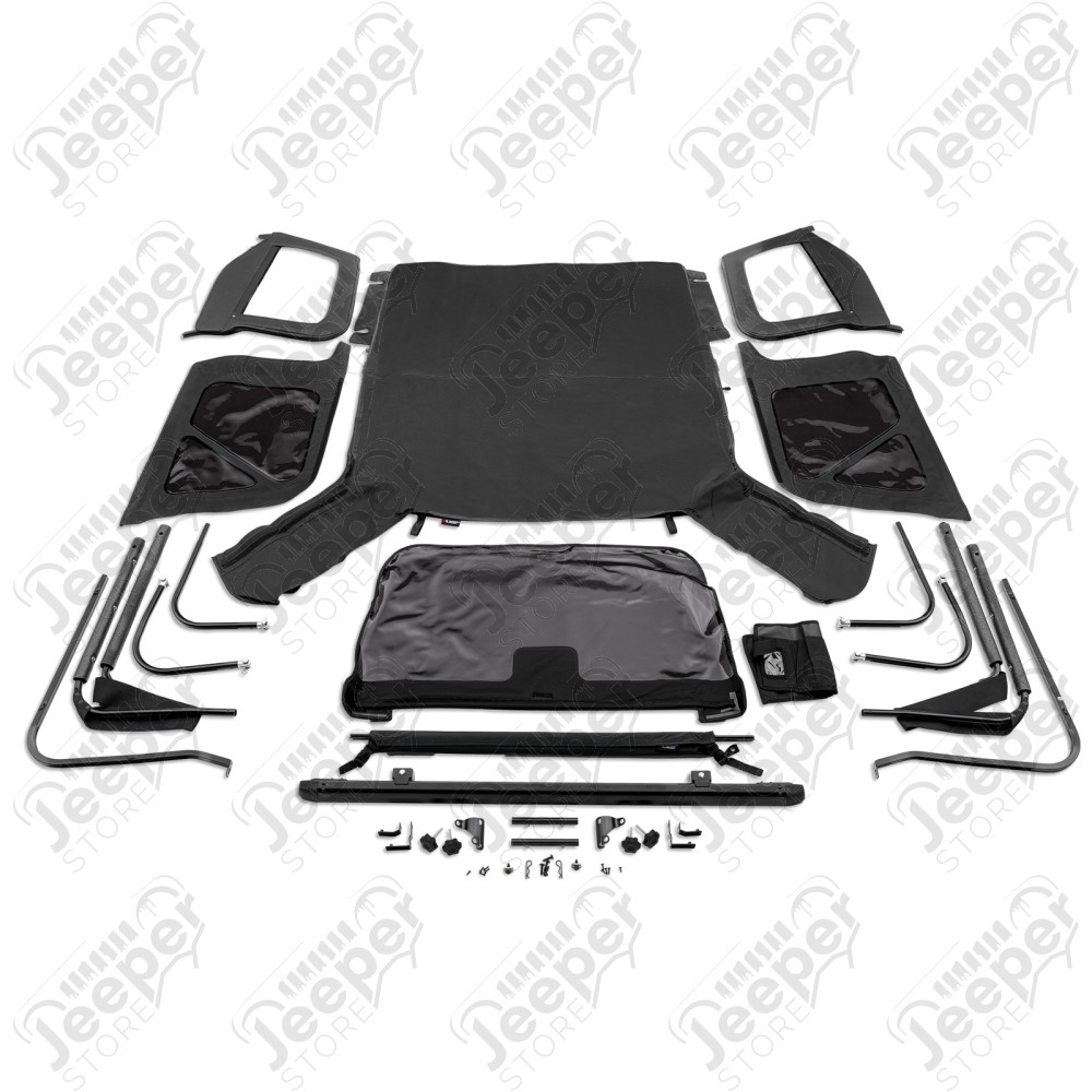 Bâche complète Soft-Top couleur : noir - Jeep Wrangler TJ - 68735 / CT20335 / 13783.35