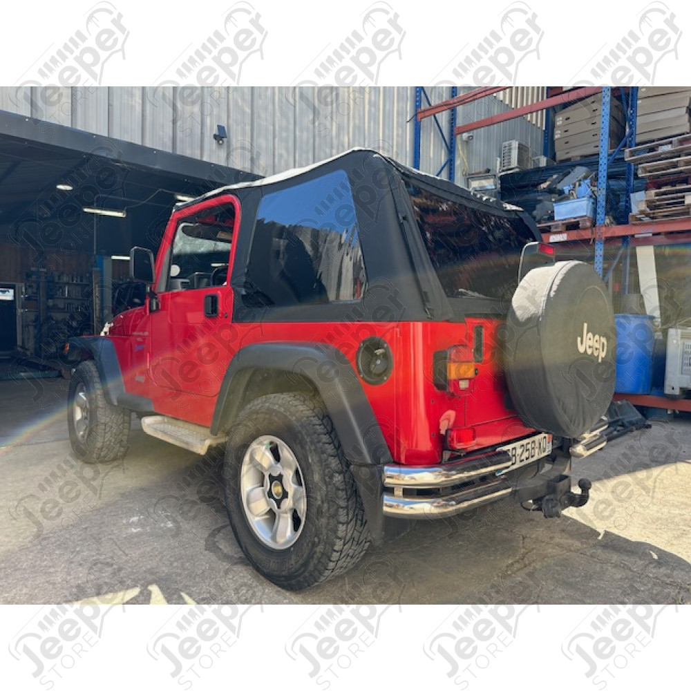 Bâche complète "Voyager" - Couleur : Black Diamond - Jeep Wrangler TJ - 13860.23