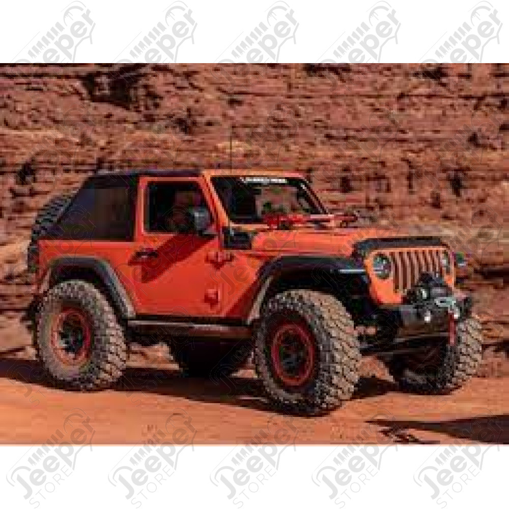 13860.35 Bâche complète "Voyager" - Couleur : Black Diamond - Jeep Wrangler JK (2 portes)