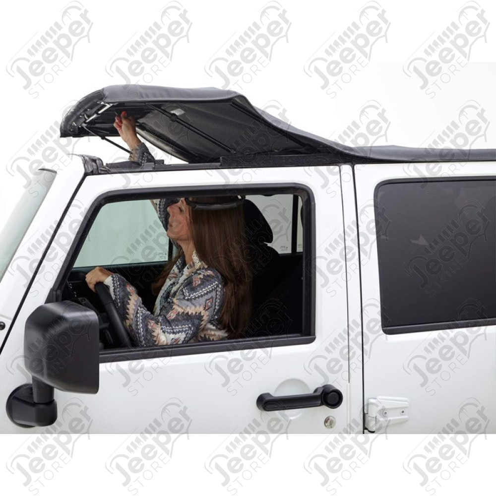 Bâche complète "Voyager" - Couleur : Black Diamond - Jeep Wrangler JL Unlimited (4 portes) - 13863.35
