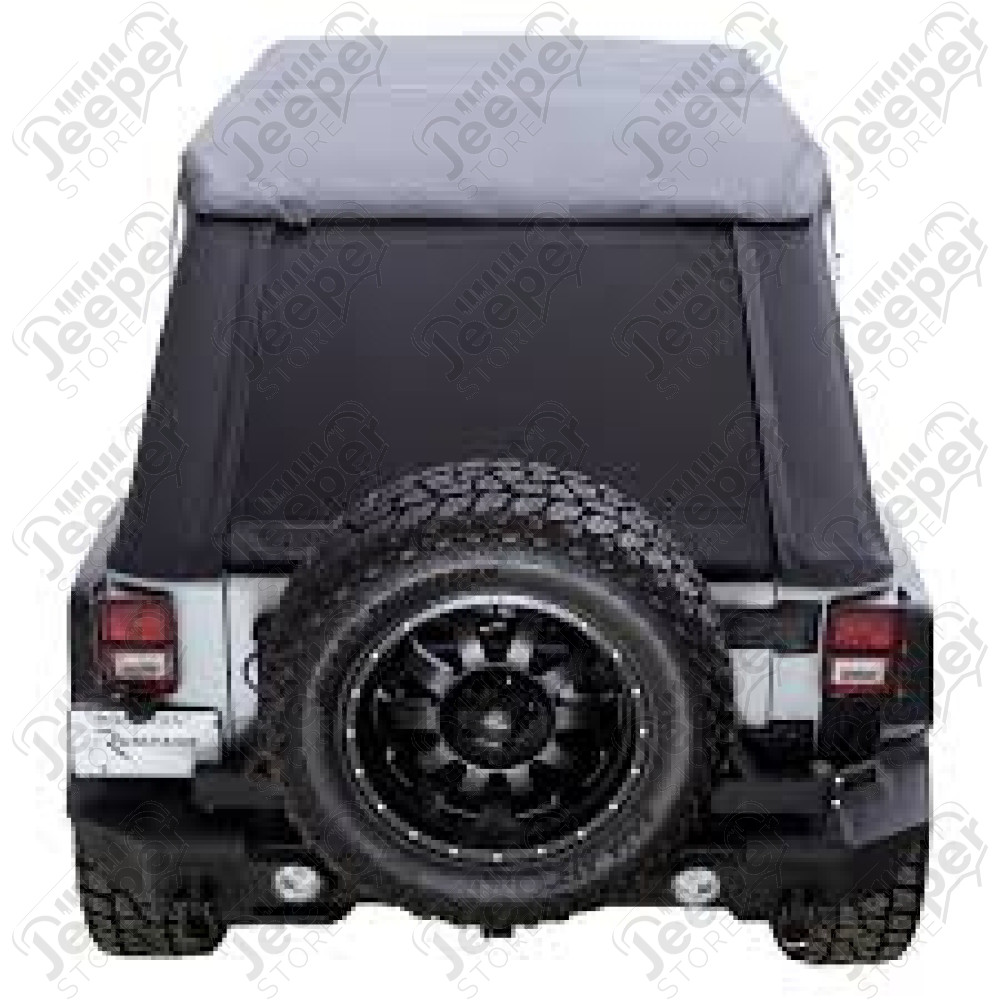 Bâche complète TrailView Fastback Rampage pour Jeep Wrangler JK Unlimited (4 portes)