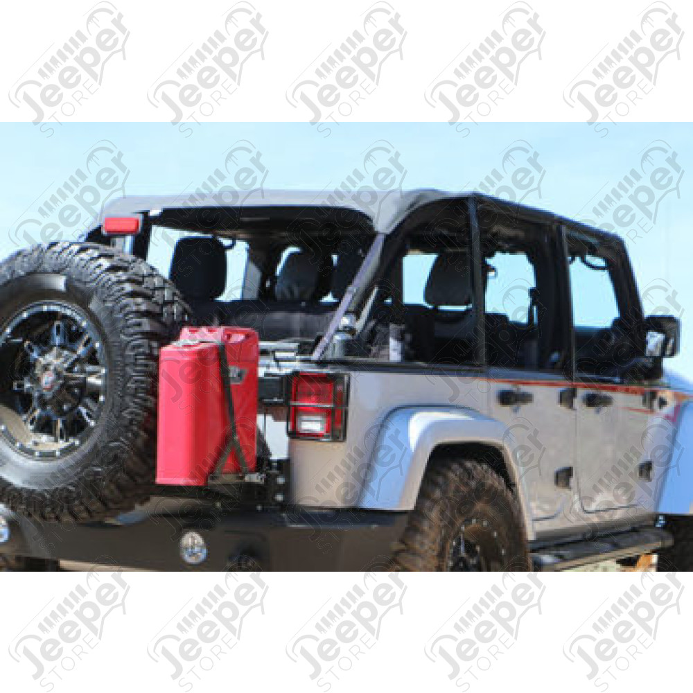 Bâche complète TrailView Fastback Rampage pour Jeep Wrangler JK Unlimited (4 portes)