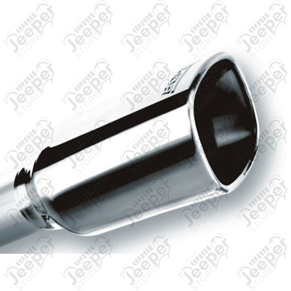 Ligne d'échappement inox BORLA double sortie (sans collecteur) moteurs 2.8L CRD et 3.8L V6 essence - Jeep Wrangler JK - 140217