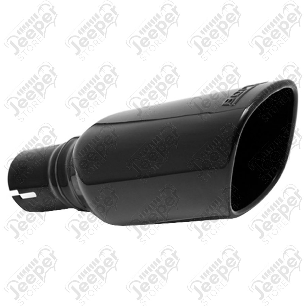 Ligne d'échappement inox BORLA double sortie NOIRE (sans collecteur) moteurs 2.8L CRD et 3.6L V6 essence - Jeep Wrangler JKU - 140459BC