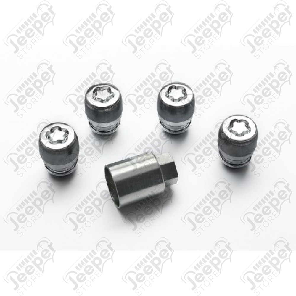 Ecrous anti vol de roue - Kit pour 4 roues - Jeep Compass et Patriot MK - K82210508