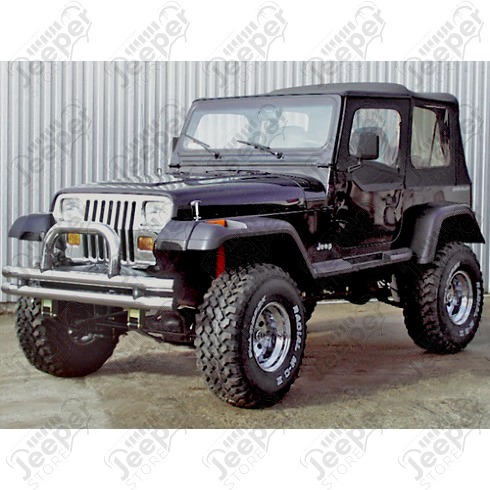 Kit de 4 Elargisseurs d'ailes (matière: PURIM) 17cm Jeep Wrangler YJ