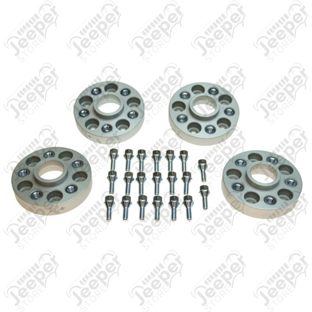 Kit de 4 élargisseurs de voie +60mm total par essieu pour Jeep Compass MP - 1408.850 / SPVA05FJC-24 / HSPVA05FJC-30