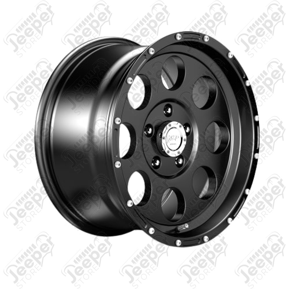 Jante aluminium noir poli 9x17 / 5x127 / ET: -16 - 1422.43 - Jante Alu 17 pouces