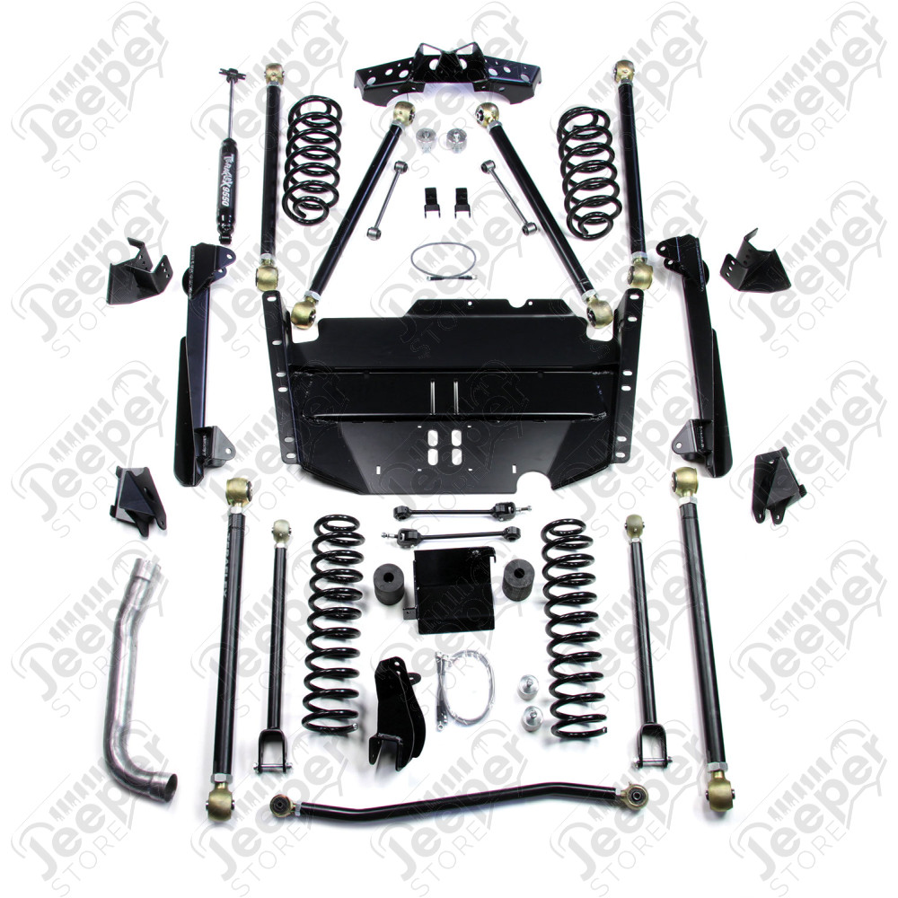 LJ LWB: 5” Pro LCG Long Arm Suspension System – No Shocks