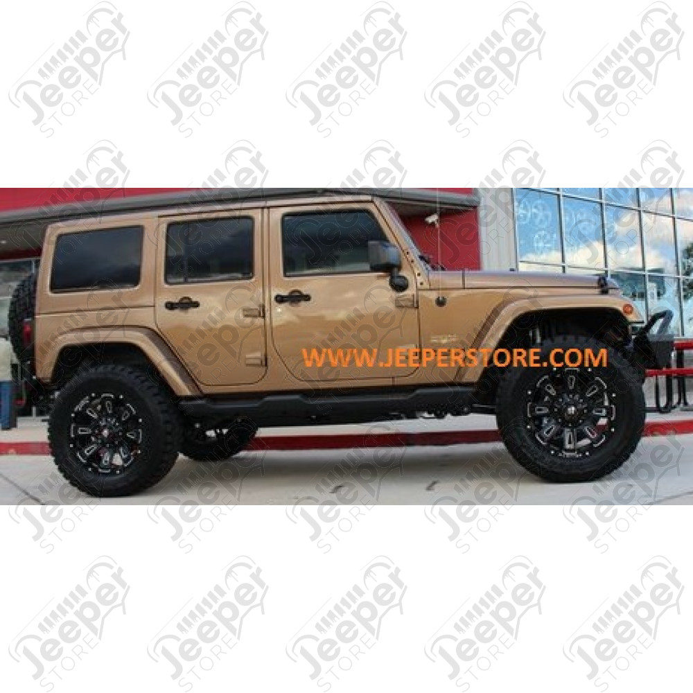 Jante aluminium 958 Black Full Machined - 5x127 - 9x17 - ET: -12