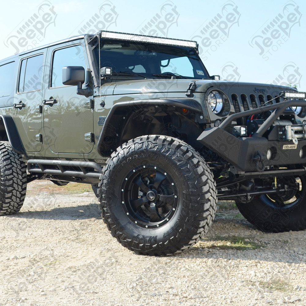 Jante aluminium Black Mountain (couleur noir mat) 9x17 , ET: -13 , 5x127 (pour jeep wrangler JK, Grand Cherokee WJ, WG, WH, WK, ...) (ATTENTION STOCK LIMITE)