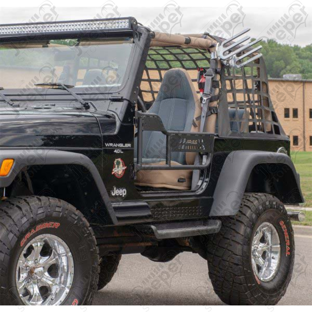 Kit demi portes tubulaire en aluminium pour Jeep Wrangler TJ