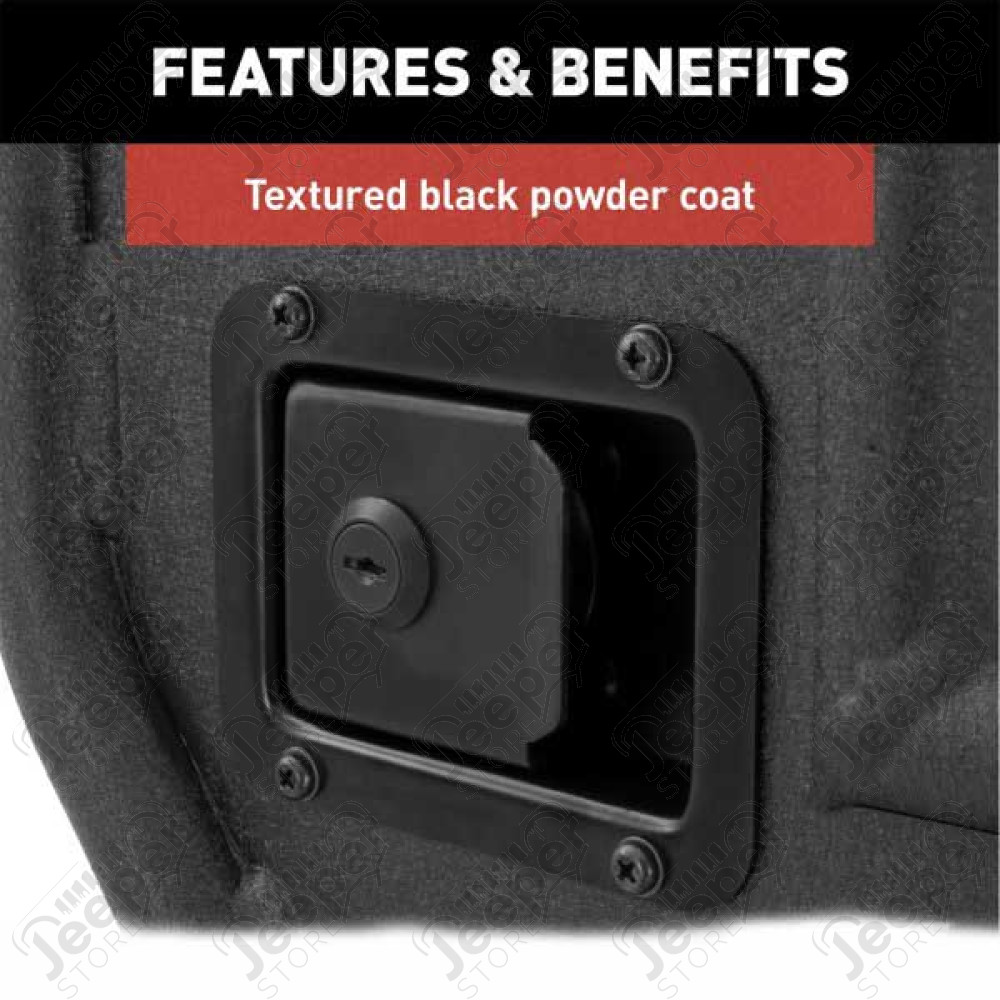 Kit de 2 demi portes tubulaire arrière en aluminium pour Jeep Gladiator JT