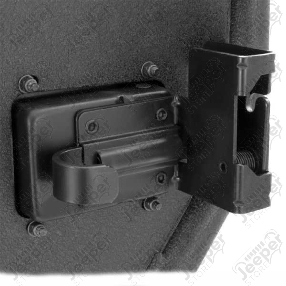 Kit de 2 demi portes tubulaire arrière en aluminium pour Jeep Gladiator JT