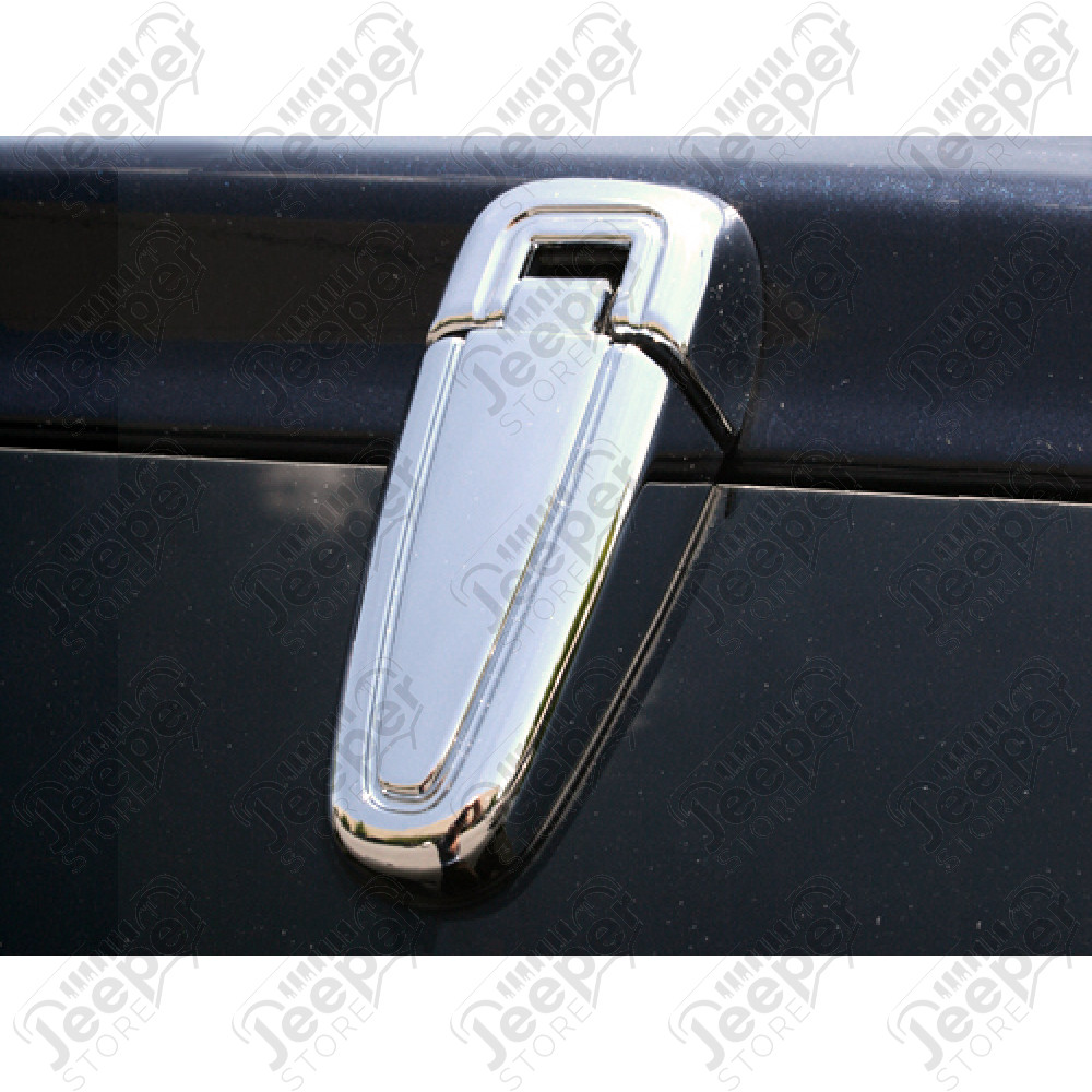 Kit d'enjoliveurs chromé de charnières de coffre (vitre), Jeep Grand Cherokee WJ, WG