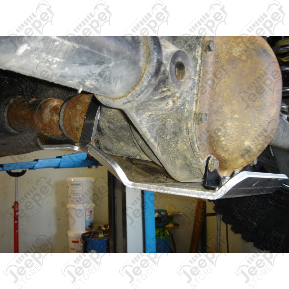 Ski de protection de pont arrière en aluminium (8mm d'épaisseur) pour Dana 44 Jeep Wrangler JK 