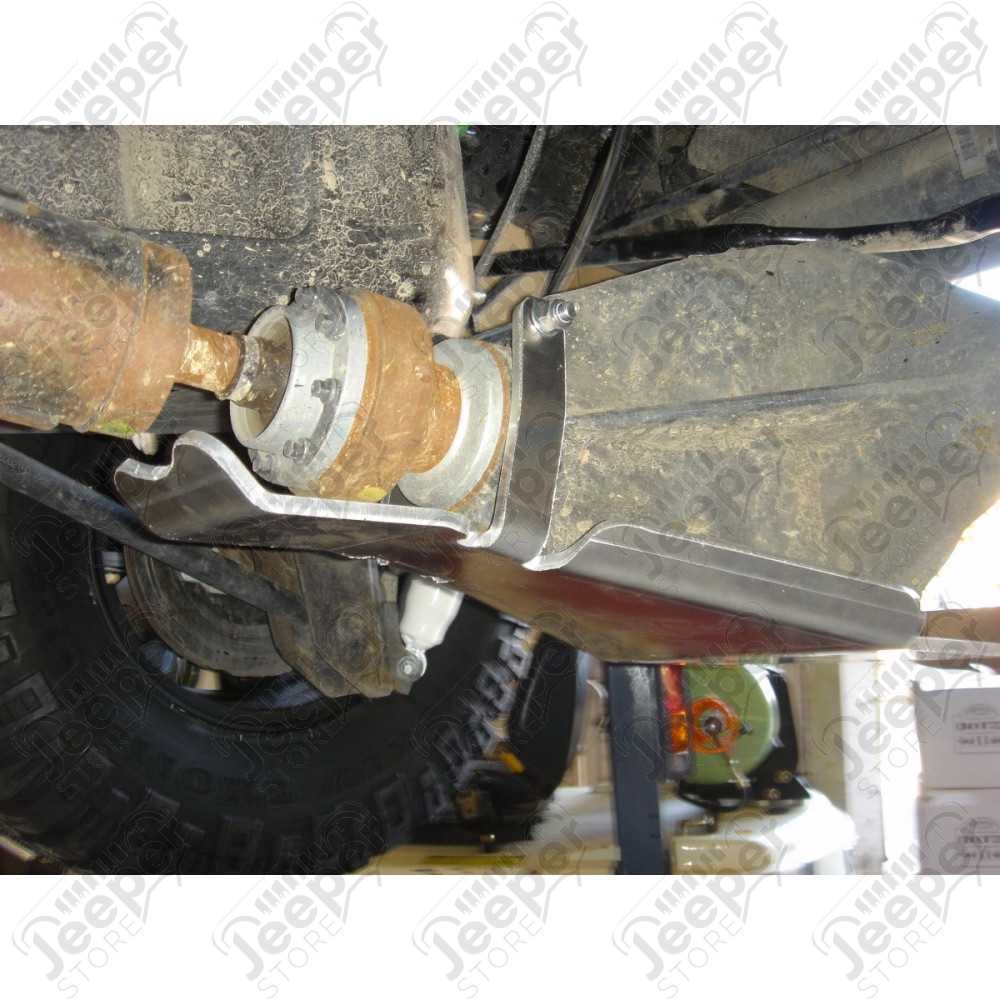 Ski de protection de pont arrière en aluminium (8mm d'épaisseur) pour Dana 44 Jeep Wrangler JK 