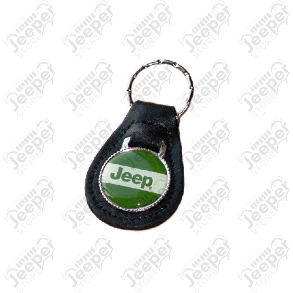 Porte clef Jeep avec jeton pour caddie de supermarché