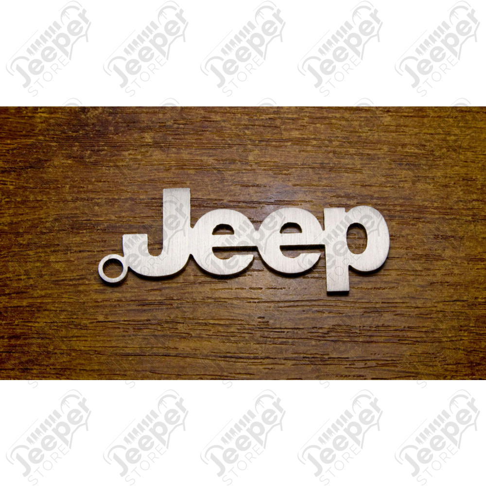 Porte clef acier Jeep