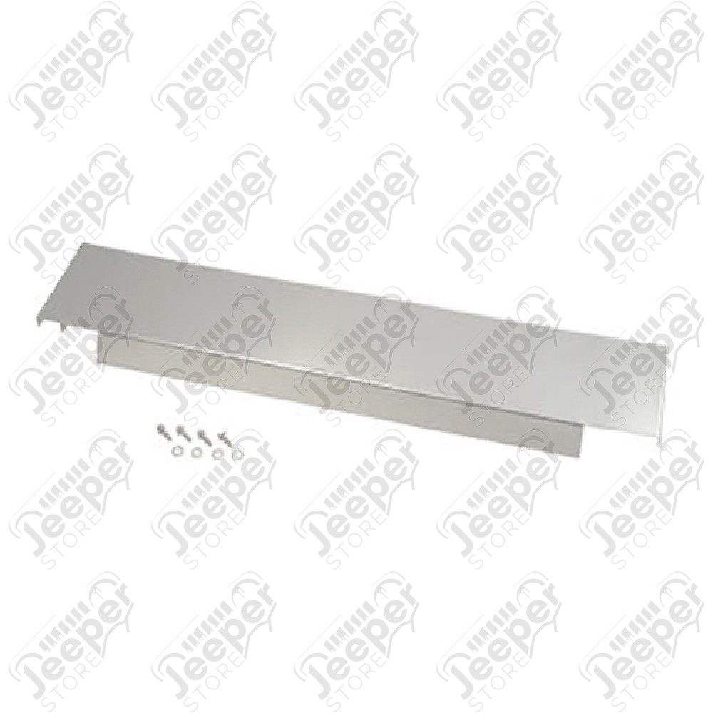 Enjoliveur avant acier / inox (entre calandre et pare chocs) Jeep Wrangler YJ
