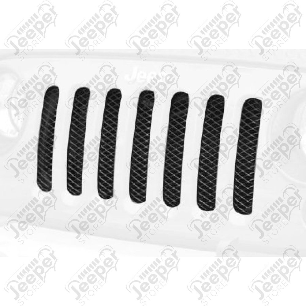 Grille de protection de radiateur moteur en acier noir - Jeep Wrangler JK - 1523.24 / 11401.31