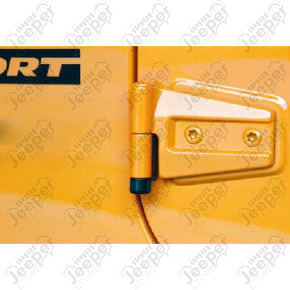 Kit de 2 écrous antivols pour 2 portes (avant ou arrière) pour Jeep Wrangler JK