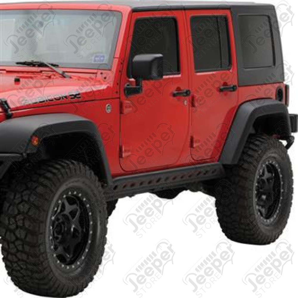Kit de protections noir pour Jeep Wrangler JK (la paire) (JK 2 portes)