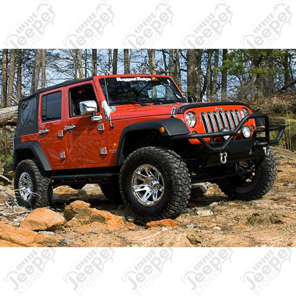 Déstockage: Lot de 5 jantes aluminium XHD Rugged Ridge (couleur chrome) 5x127 - 9x17 - ET: -12