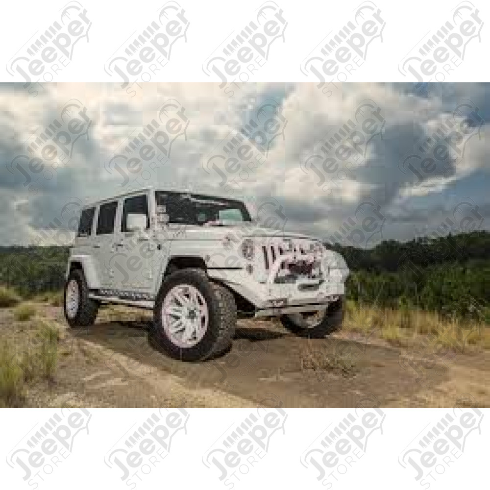 Déstockage: Lot de 5 jantes aluminium XHD Rugged Ridge (couleur chrome) 5x127 - 9x17 - ET: -12