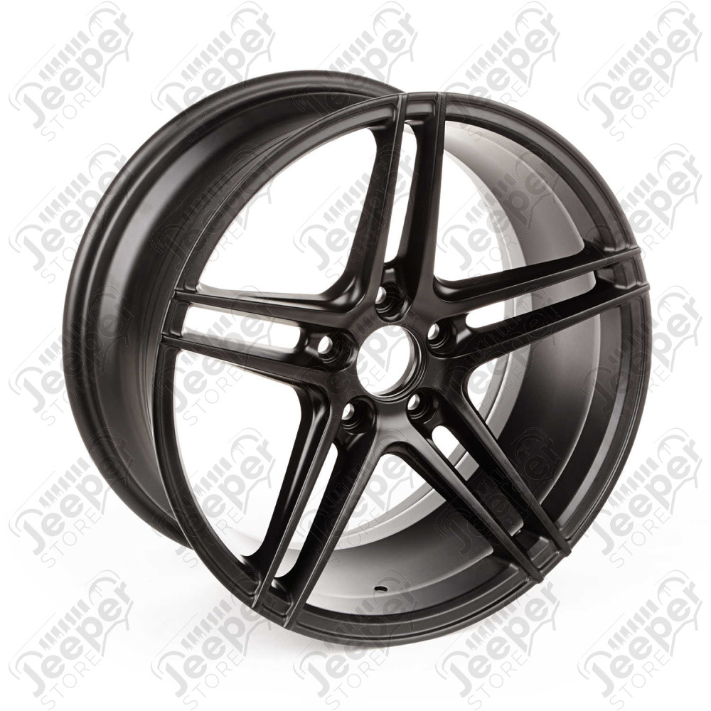 Jante Aluminium Spoke Design Rugged Ridge 8x17 / 5x110 / ET: +30 - Pour Jeep Renegade BU - 15307.01