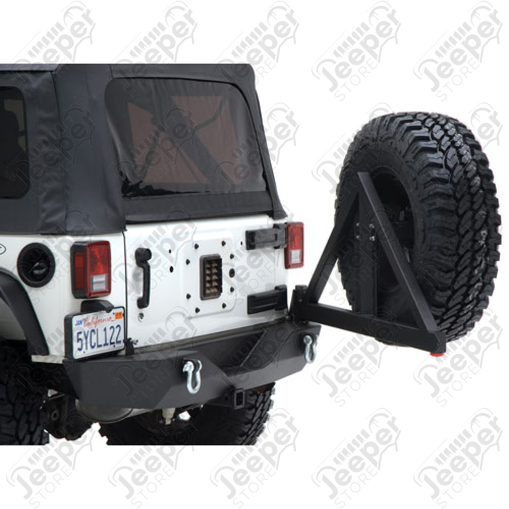 Pare chocs arrière XRC SmittyBilt avec emplacement pour roue de secours - Jeep Wrangler JK - SB76622
