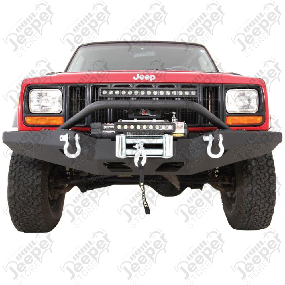 Pare chocs avant acier XRC (avec porte treuil) - Jeep Cherokee XJ - SB76810 / 1533.45