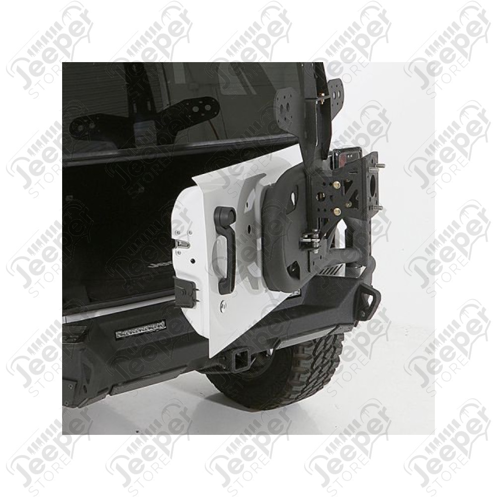 Pare chocs arrière en acier Gen2 (avec porte roue) pour Jeep Wrangler JK