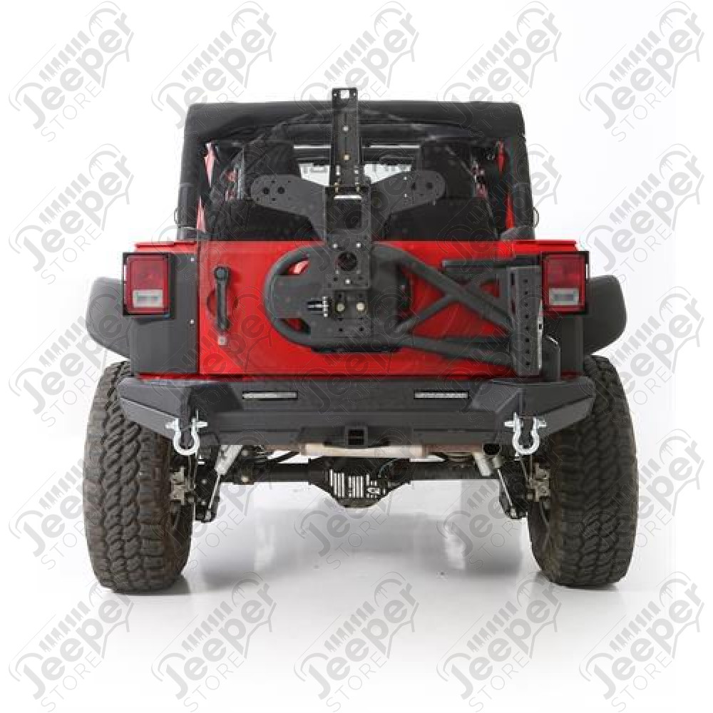 Pare chocs arrière en acier Gen2 (avec porte roue) pour Jeep Wrangler JK