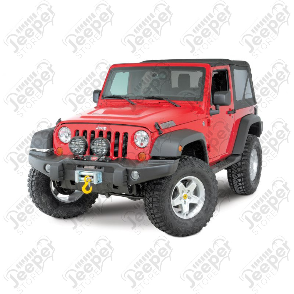 Pare chocs avant acier avec porte treuil PREMIUM AEV (sans tube) Jeep Wrangler JK