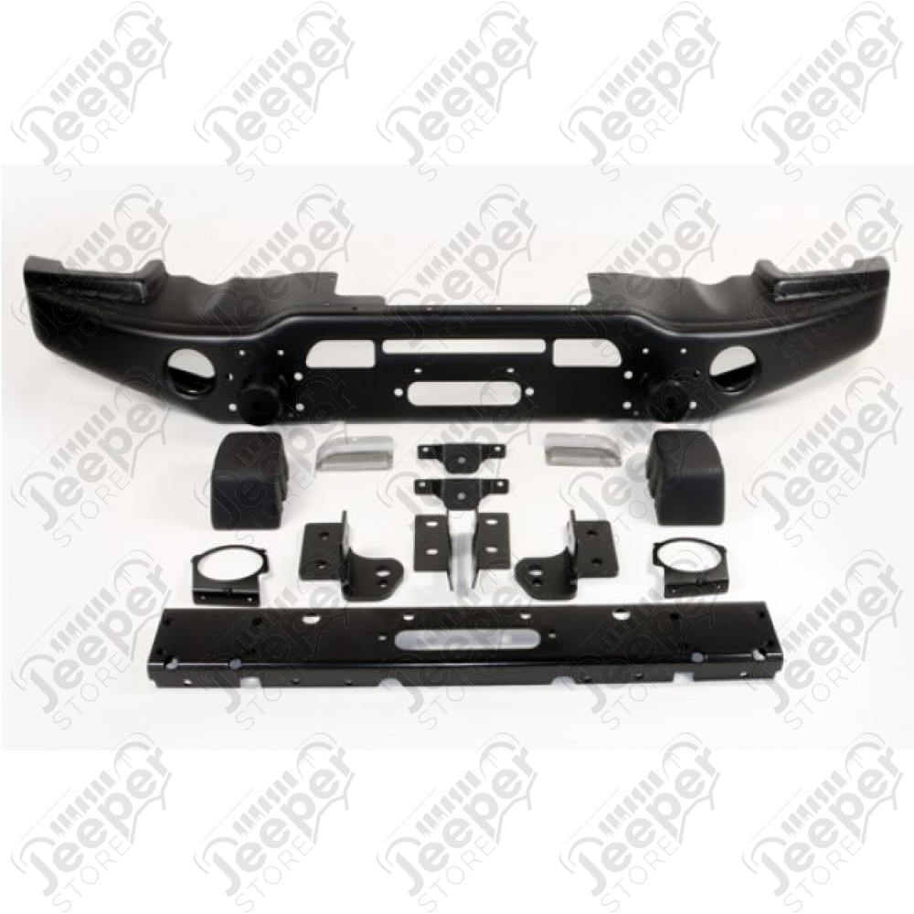 Pare chocs avant acier avec porte treuil PREMIUM AEV (sans tube) Jeep Wrangler JK