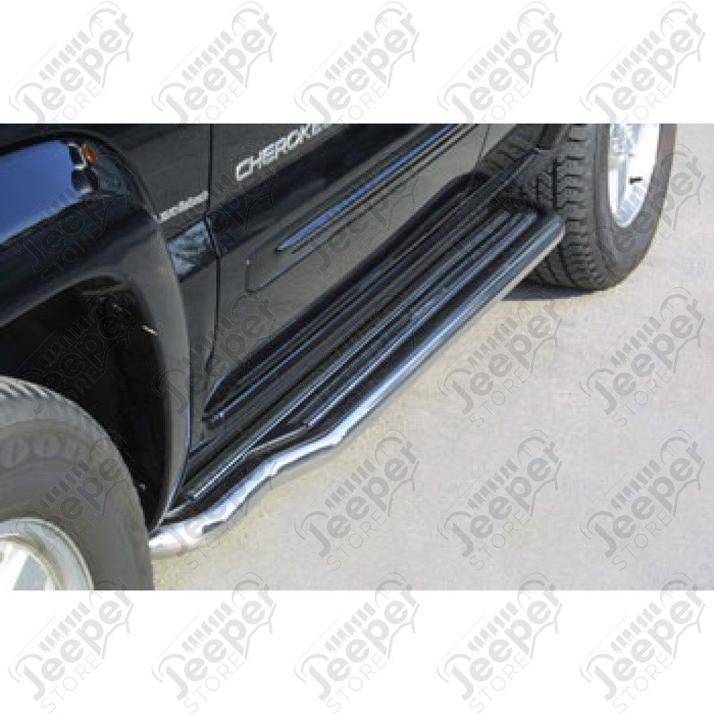 Kit de marchepieds latéral inox - Jeep Cherokee Liberty KJ - 1534.46