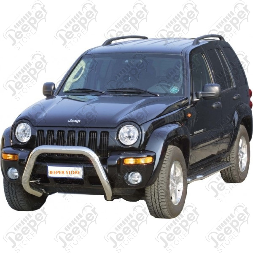 Kit de marchepieds latéral inox Jeep Cherokee Liberty KJ