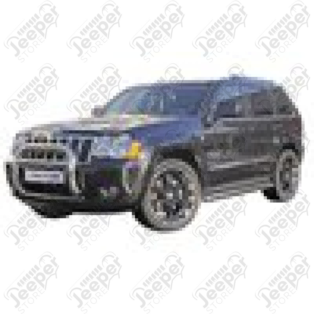 Kit marchepied tubulaire acier inox (diamètre : 75mm) - Jeep Grand Cherokee WH