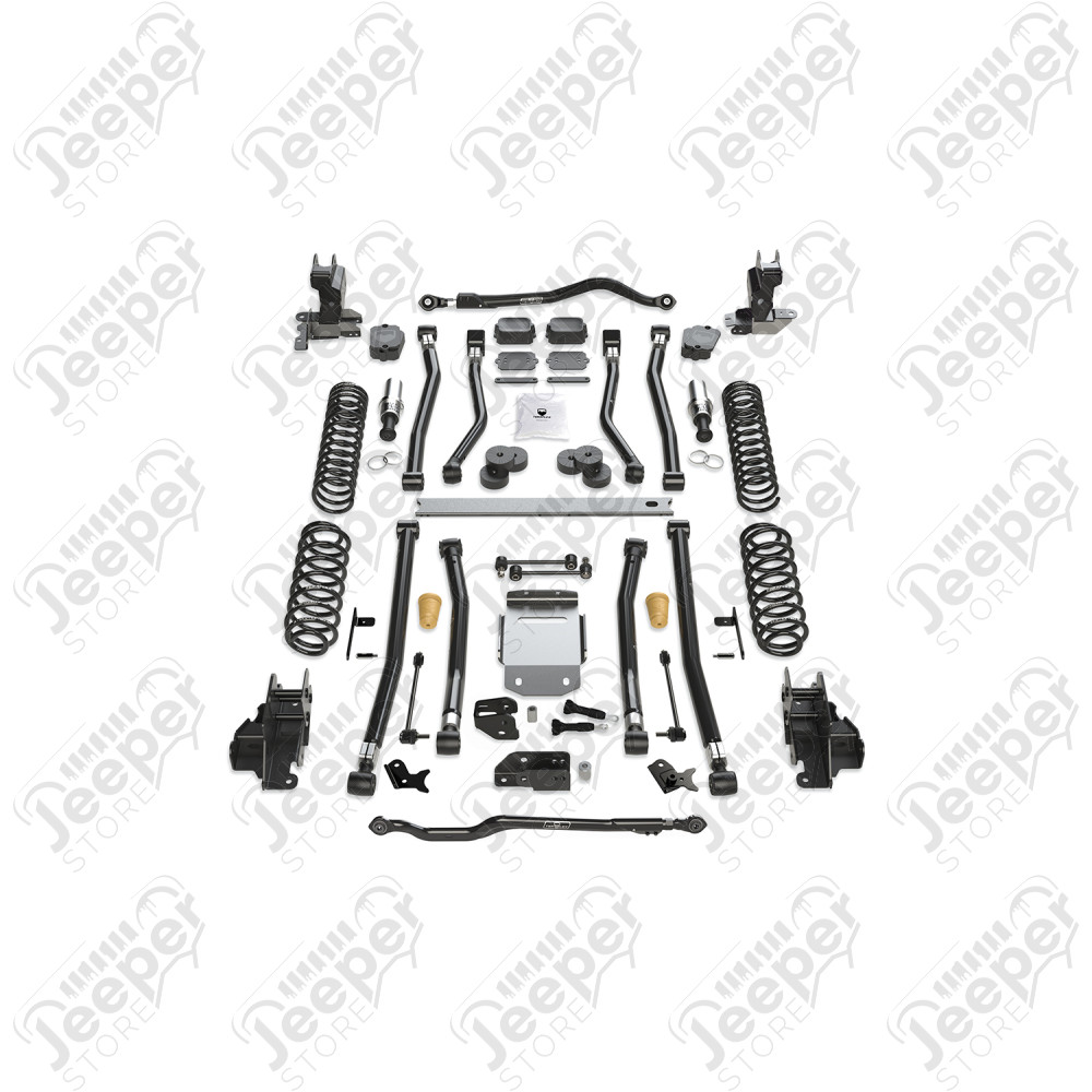 JL 2dr: 4.5” Alpine RT4 Long Arm Suspension System – No Shocks