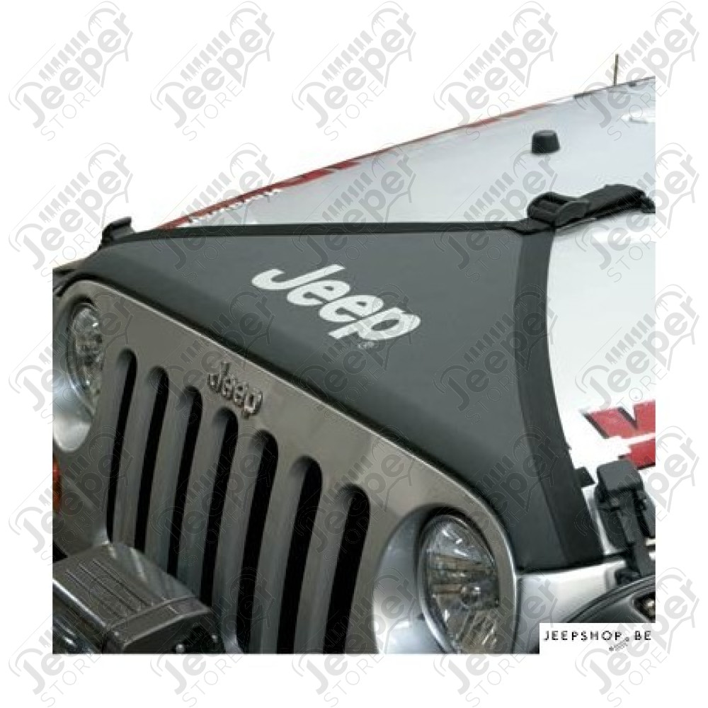 Protection de capot Jeep en tissu "String Jeep" pour Jeep Wrangler JK