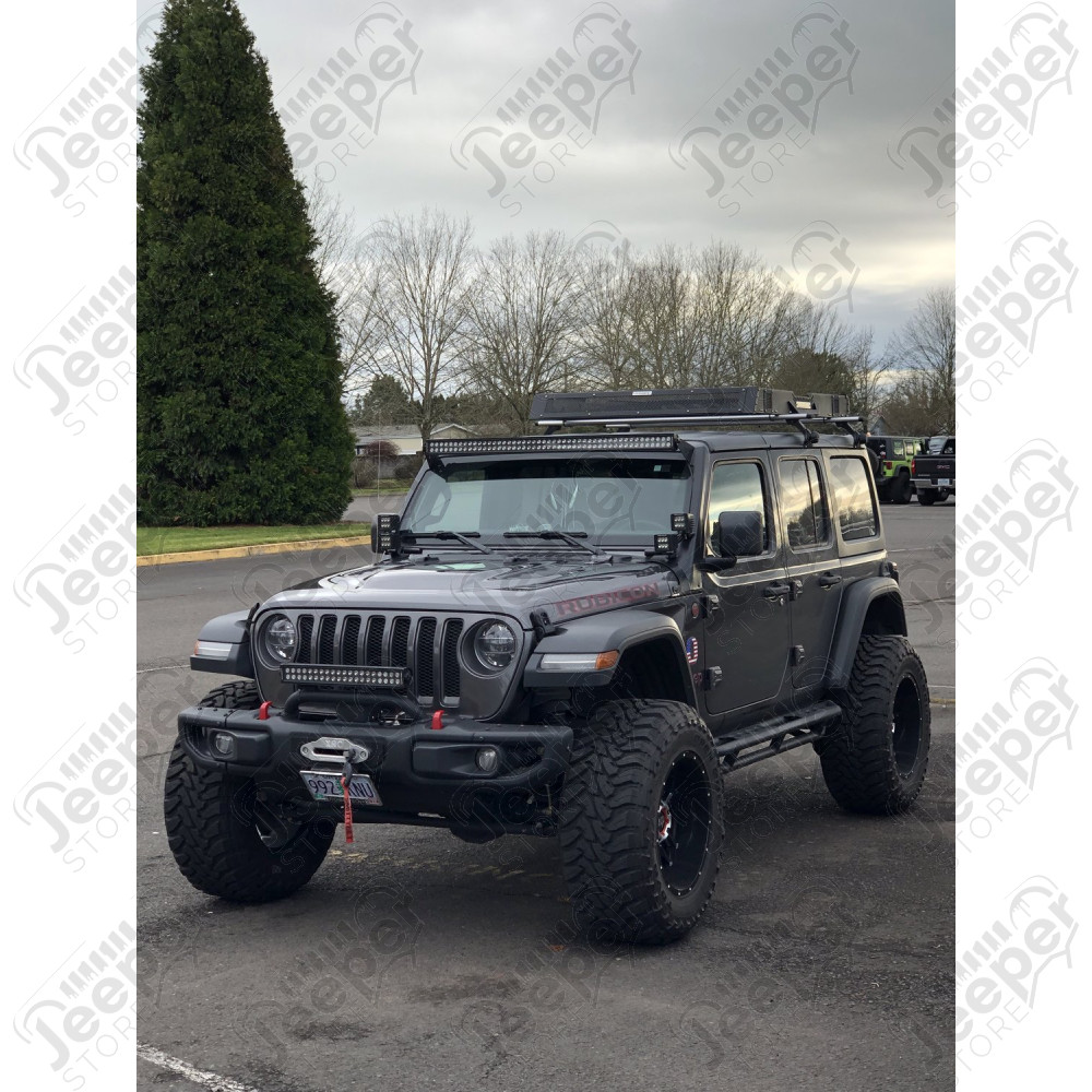 Pare chocs avant version Rubicon US Mopar avec emplacement porte treuil Jeep Wrangler JL