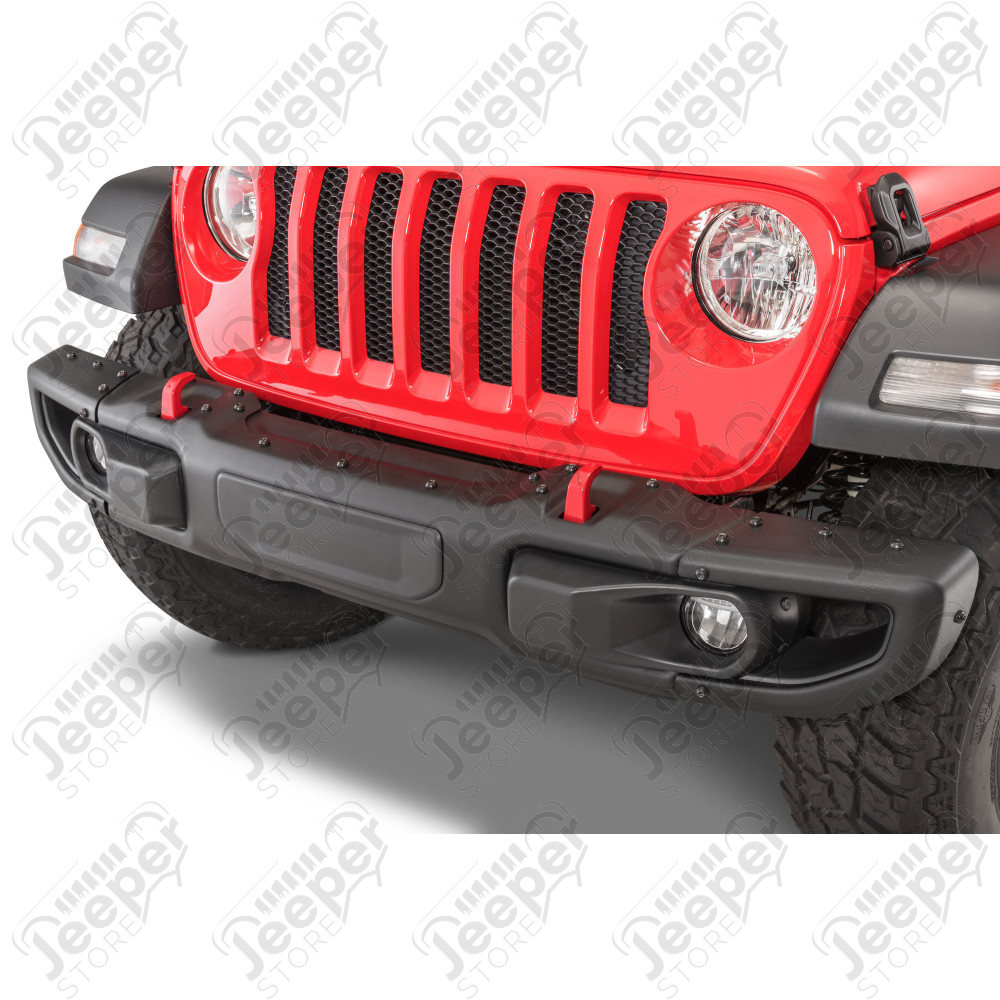 Pare chocs avant version Rubicon US Mopar avec emplacement porte treuil Jeep Wrangler JL