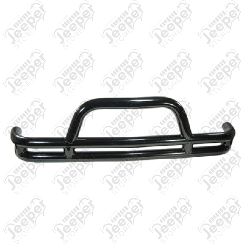 Pare chocs double tubes acier noir avant, Cherokee XJ