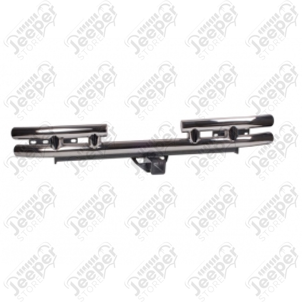 Pare Chocs arrière double tube inox ''California'' Jeep Wrangler TJ