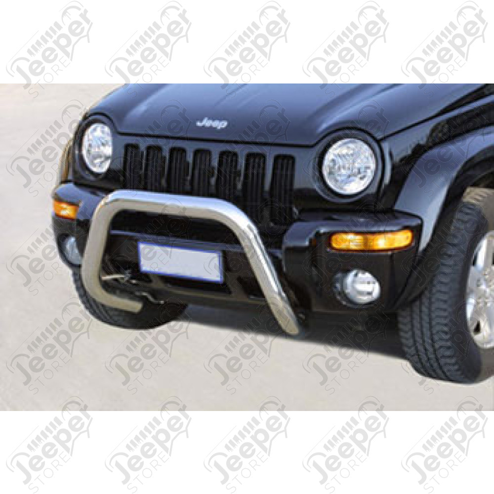 Push Bar inox (diamètre: 75mm) Jeep Cherokee Liberty KJ