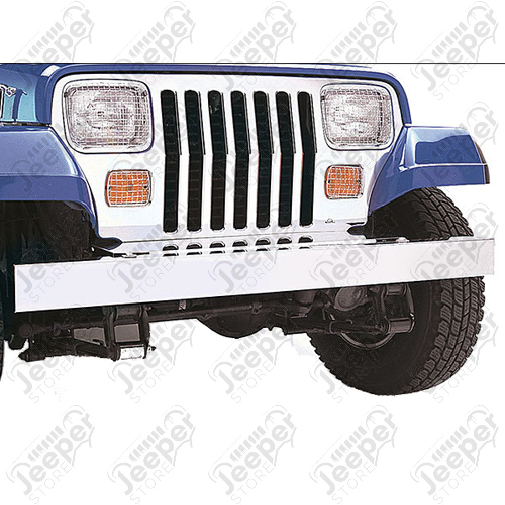 Pare chocs avant acier / inox sans perforation pour Jeep Wrangler YJ - 1543.10 / RT34038