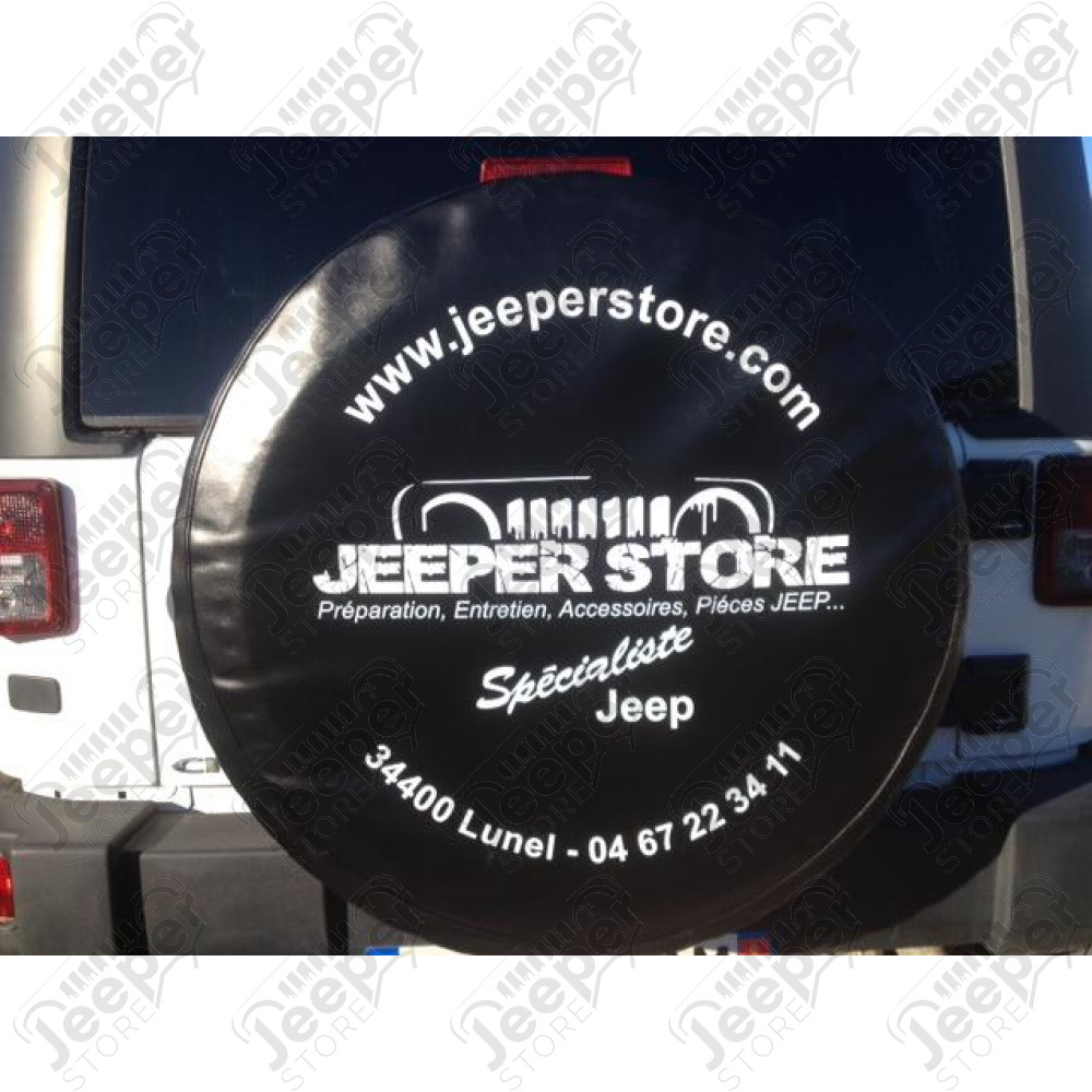 Housse de roue de secours JEEPER STORE de 30" à 31" - Pour pneu : 225/70, 245/75, 255/75