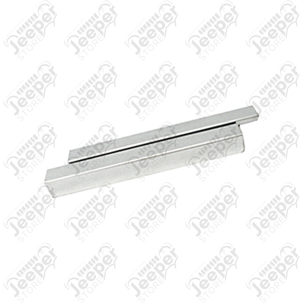 Kit protections de seuils de porte acier inox Jeep CJ5