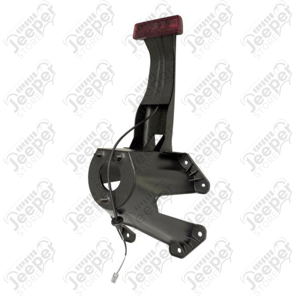 Porte roue de secours (origine) avec 3eme feu stop (entraxe: 5x127) pour Jeep Wrangler JK 